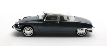 Matrix 1:43 Citroen DS21 Grand Palais Coupe blauw metallic. Verwacht Q3-2025