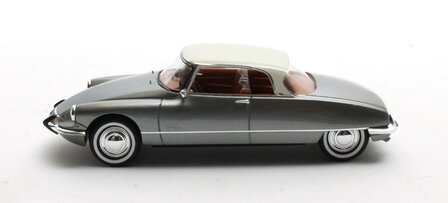Matrix 1:43 Citroen DS21 Grand Palais Coupe grijs. Verwacht Q3-2025