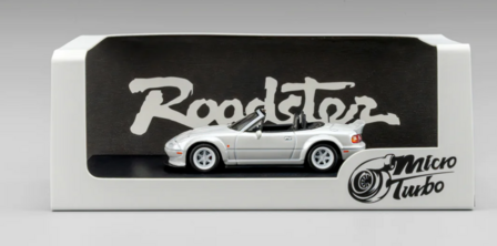 Microturbo 1:64 Custom Mazda MX5 -  RB - Rocket Bunny MX5 metallic wit