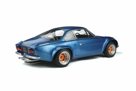 GT Spirit 1:8 Renault - Alpine A110 1800 Groupe 4 blue 1973 incl showcase. Levvering 02-2026