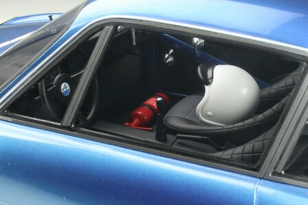 GT Spirit 1:8 Renault - Alpine A110 1800 Groupe 4 blue 1973 incl showcase. Levvering 02-2026