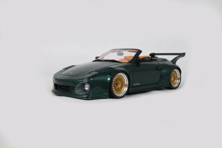 GT Spirit 1:18 Porsche 911 997- 2 Old &amp; New Tokyo Auto Salon green 2024. Levering 03-2026