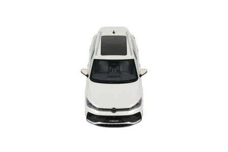 Otto Mobile 1:18 Volkswagen Tiguan E TSI R-Line Oryx white Pearl L0K1 2024. Levering 01-2026