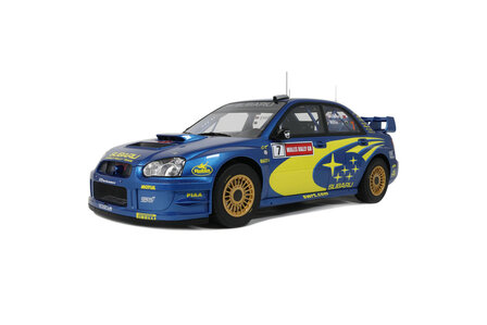 Otto Mobile 1:12 Subaru Impreza (S9) WRC P. Solberg Wales Rallye 2003. Levering 01-2026