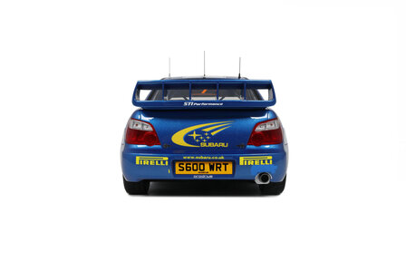 Otto Mobile 1:12 Subaru Impreza (S9) WRC P. Solberg Wales Rallye 2003. Levering 01-2026