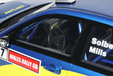 Otto Mobile 1:12 Subaru Impreza (S9) WRC P. Solberg Wales Rallye 2003. Levering 01-2026