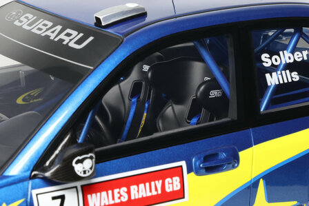 Otto Mobile 1:12 Subaru Impreza (S9) WRC P. Solberg Wales Rallye 2003. Levering 01-2026
