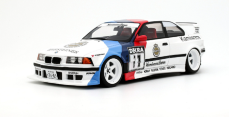 Otto Project Car 1:18 BMW E36 Khyzyl Saleem 2024. Levering 10-2025