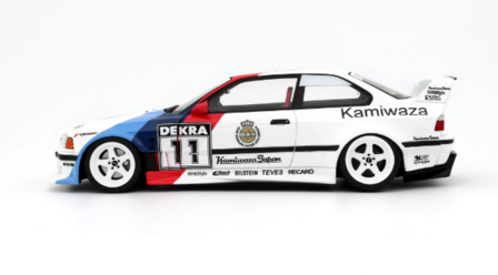Otto Project Car 1:18 BMW E36 Khyzyl Saleem 2024. Levering 10-2025