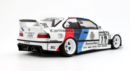 Otto Project Car 1:18 BMW E36 Khyzyl Saleem 2024. Levering 10-2025