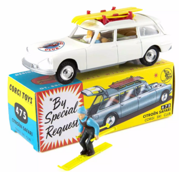 Corgi Club Model 1:48 Citroen Safari Corgi Ski Club - No 475