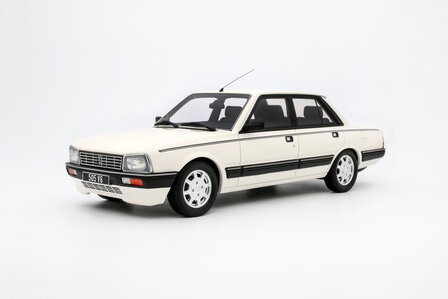 Otto Mobile 1:18 Peugeot 505 V6 Blance Meije 1989 wit