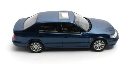 Cult Models 1:18 Saab 9-5 Turbo Aero Midnight blue metallic 1998