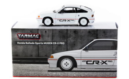 Tarmac 1:64 Honda Mugen CR-X Pro wit GLOBAL64, limited