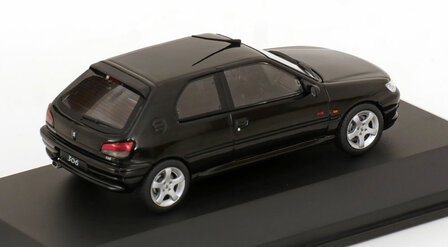 Solido 1:43 Peugeot 306 S16 zwart 1994
