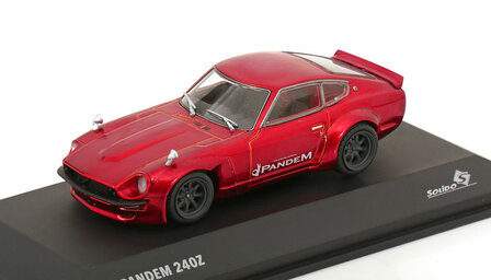 Solido 1:43 Datsun 240Z Rocket Bunny rood 1973