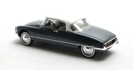 Matrix 1:43 Citroen DS21 Grand Palais Coupe blauw metallic. Verwacht 10-2025