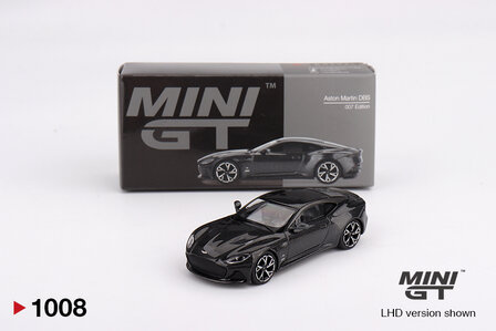 Mini GT 1:64 Aston Martin DBS 007 Edition 2024 zwart LHD, limited