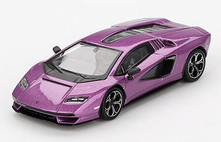 Mini GT 1:64 Lamborghini Countach LPI 800-4 Viola 30th Metallic LHD