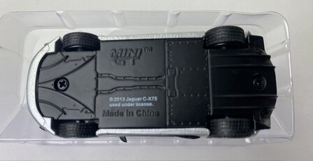 Mini GT 1:64 Jaguar C-X75, silver/blue  2010 LHD