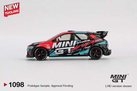 mini GT1:64 HYUNDAI IONIQ 5N MINI GT RS- 01T TOKYO AUTO SALON 2025 verwacht 06/10/25