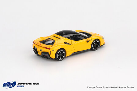 BBR 1:64 Ferrari SF90 Giallo Modena. Verwacht 03-2026