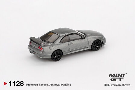 Mini GT 1:64 NISSAN Skyline GT-R Dark Metal Gray (NISMO BCNR33 CRS Version) RHD. Verwacht 02-2025