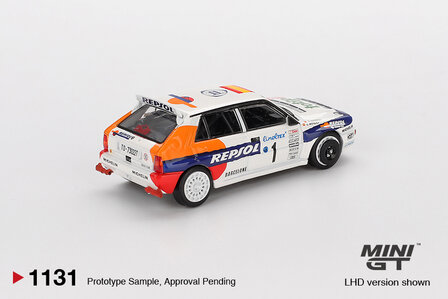 Mini GT 1:64 Lancia Delta HF Integrale Evoluzione, No 1 1993 Rallye Monte-Carlo LHD. Verwacht 02-2025