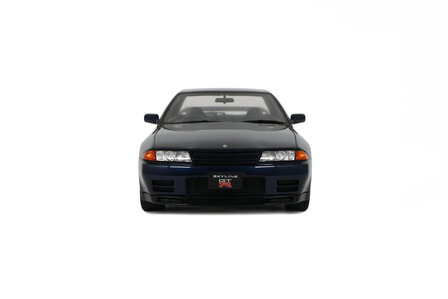 Otto Mobile 1:18 Nissan Skyline GT-R (BNR32) Dark Blue Pearl TH1 1993. Levering 11-2025