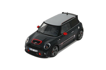 Otto Mobile 1:18 Mini Cooper JCW GP2 R56 Thunder Grey Metallic 2012. Levering 12-2025
