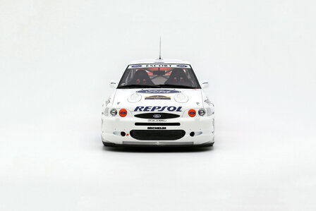 Otto Mobile 1:18 Ford Escort, No 5 C. Sainz Rallye Catalunya 1997. Levering 12-2025