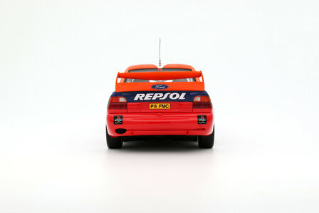Otto Mobile 1:18 Ford Escort, No 5 C. Sainz Rallye Catalunya 1997. Levering 12-2025