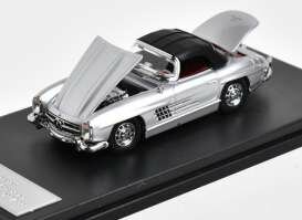 YS models 1:64 mercedes-benz 300sl, silver
