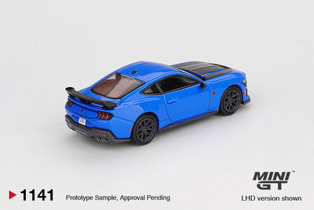 Mini GT 1:64 ford mustang dark horse grabber blue 2024 verwacht maart-4-2025