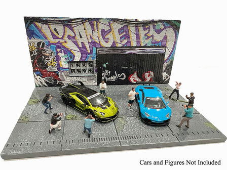Mini GT 1:64 Art La Graffiti - Diorama Street 2024