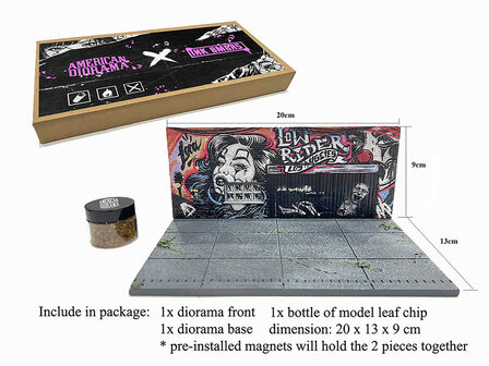 Mini GT 1:64 Art La Lowrider - Diorama Street 2024