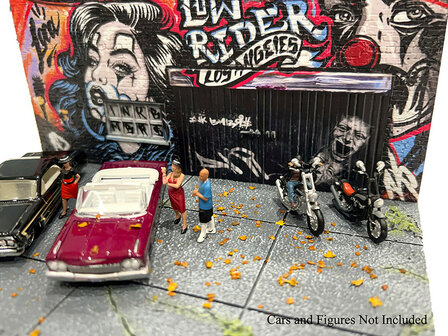 Mini GT 1:64 Art La Lowrider - Diorama Street 2024
