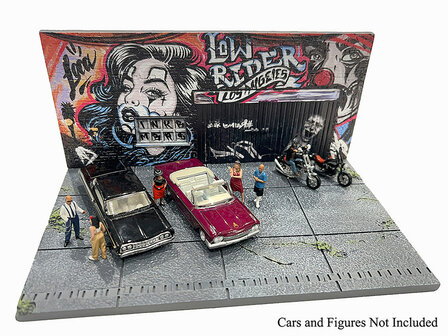 Mini GT 1:64 Art La Lowrider - Diorama Street 2024