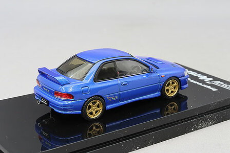 Hobby Japan 1:64 SUBARU Impreza PURE SPORTS COUPE WRX type R STi Version, sonic blue mica