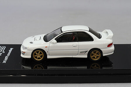 Hobby Japan 1:64 SUBARU Impreza PURE SPORTS COUPE WRX type R STi Version, fether white