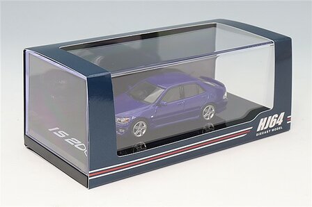 Hobby Japan 1:64 Lexus IS 200 (E10), blue 1999
