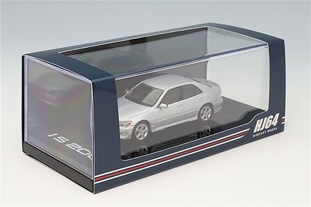 Hobby Japan 1:64 Lexus IS 200 (E10), silver 1999
