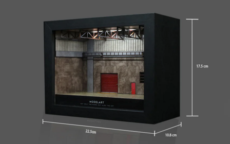 Black Box Diorama 1:64 Workshop Photo Frame, excl auto&#039;s en figuren