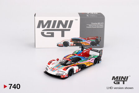 Mini GT 1:64 Porsche 963 no75 Porsche Penske Motorsport  2023 24 Hrs of Le Mans LHD