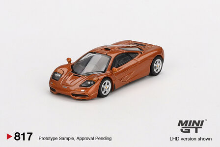Mini GT 1:64 McLaren F1 Yquem, orange-copper 1993 LHD