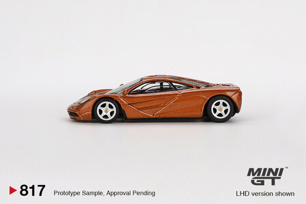 Mini GT 1:64 McLaren F1 Yquem, orange-copper 1993 LHD