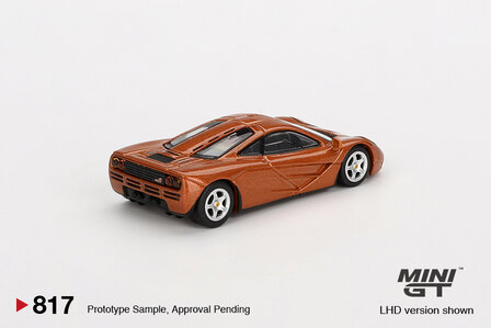 Mini GT 1:64 McLaren F1 Yquem, orange-copper 1993 LHD