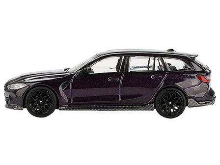 Mini GT 1:64 BMW M3 Touring (G81) Performance Daytona, violet 2024 LHD