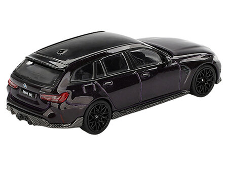 Mini GT 1:64 BMW M3 Touring (G81) Performance Daytona, violet 2024 LHD