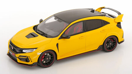 Otto Mobile 1:18 Honda Civic Type R FK8 Euro Spec Sunlight yellow 2020
